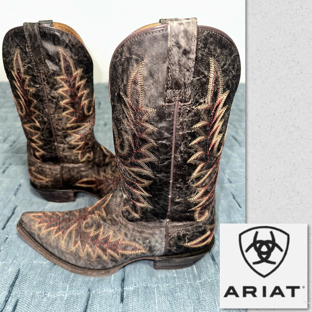 Ariat Women's Rustic Brown Leather Boot